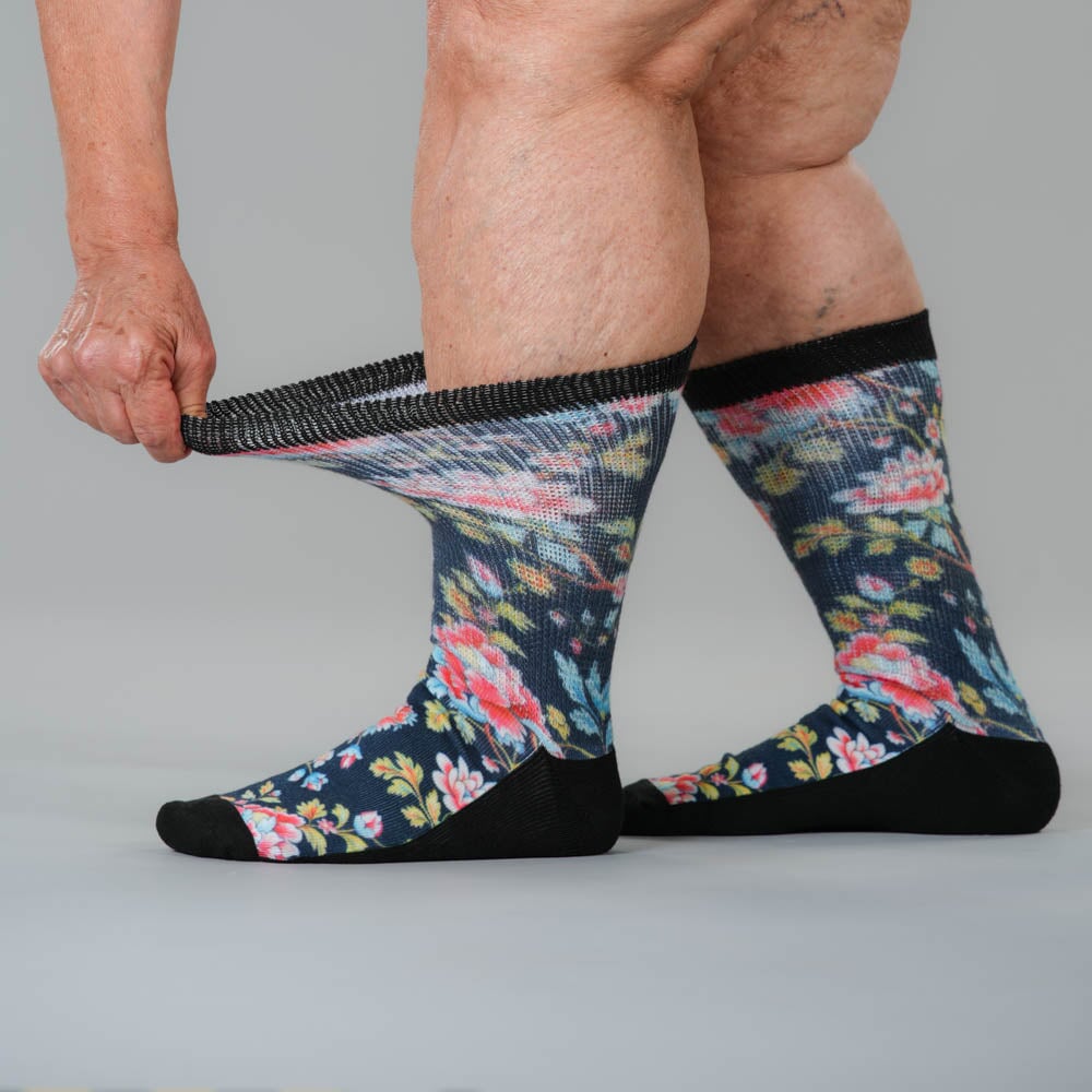 Bohemian Blue EasyStretch™ Socks