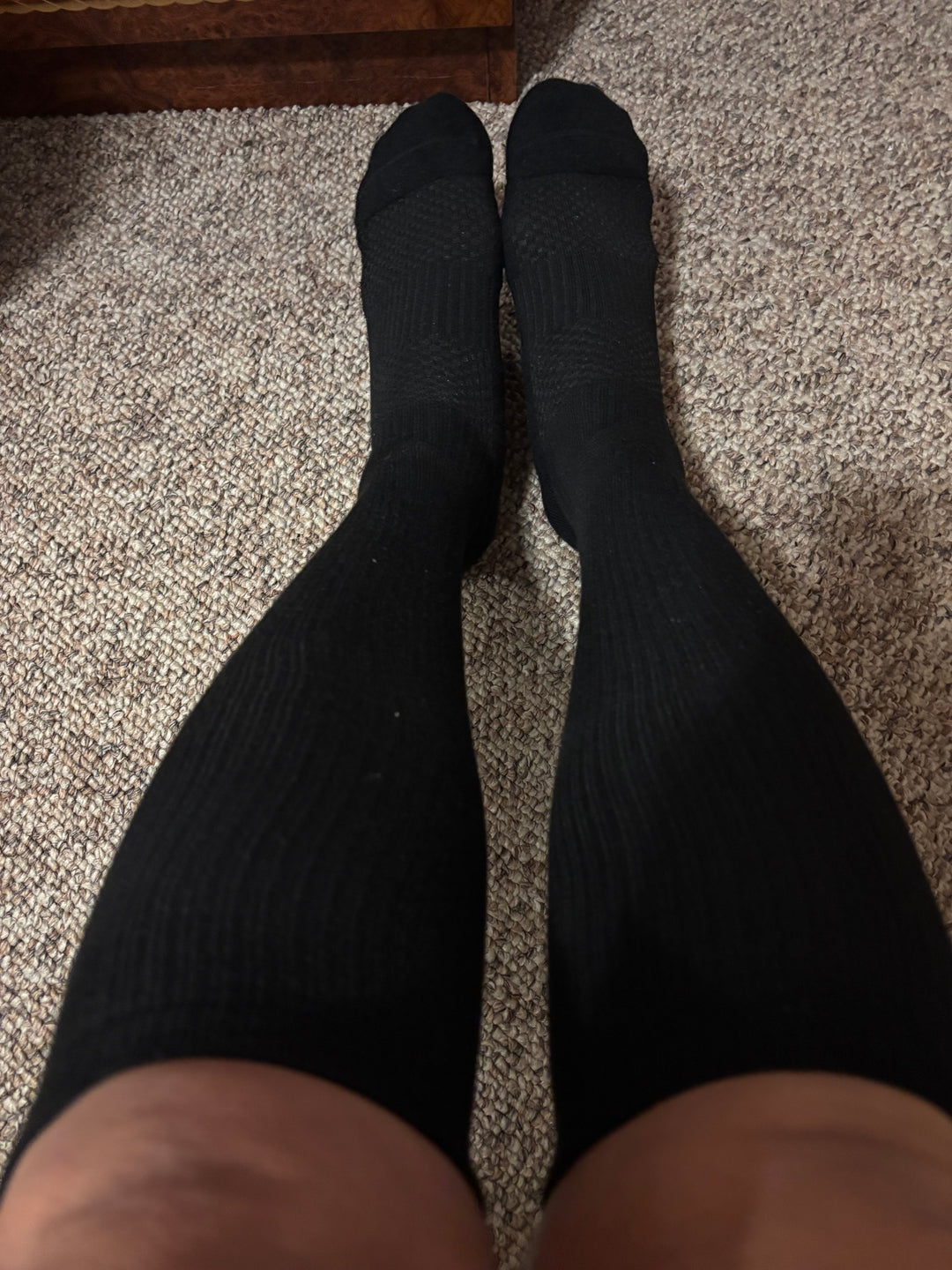 Customer photo of Black Compression Socks by Ma Chita A.