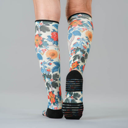 Vanilla Flora Compression Socks