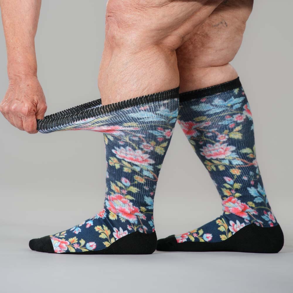Bohemian Blue EasyStretch™ Socks