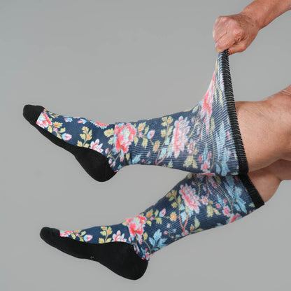 Bohemian Blue EasyStretch™ Socks