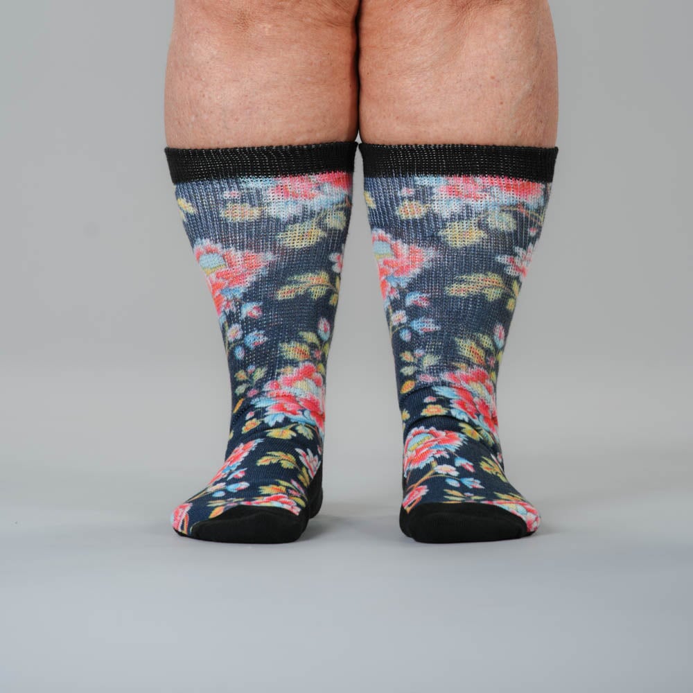 Bohemian Blue EasyStretch™ Socks