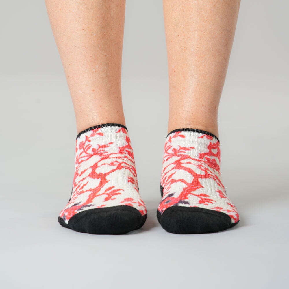 Fall Vines Ankle Compression Socks