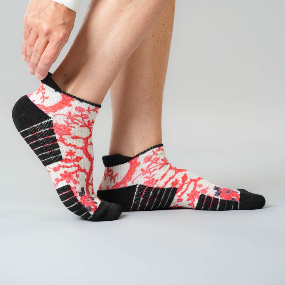 Fall Vines Ankle Compression Socks