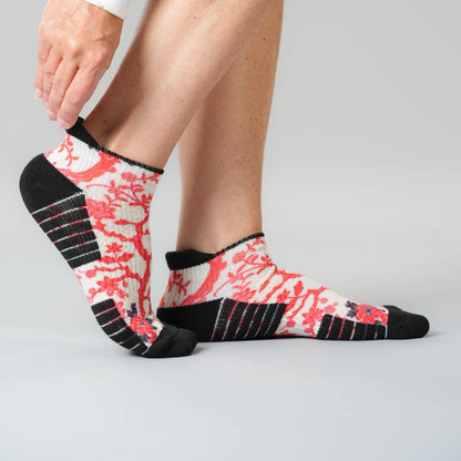 Fall Vines Ankle Compression Socks