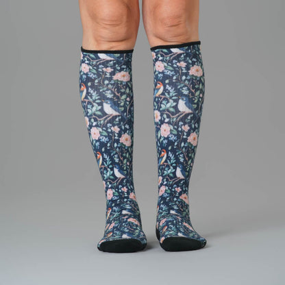 Garden Song Compression Socks