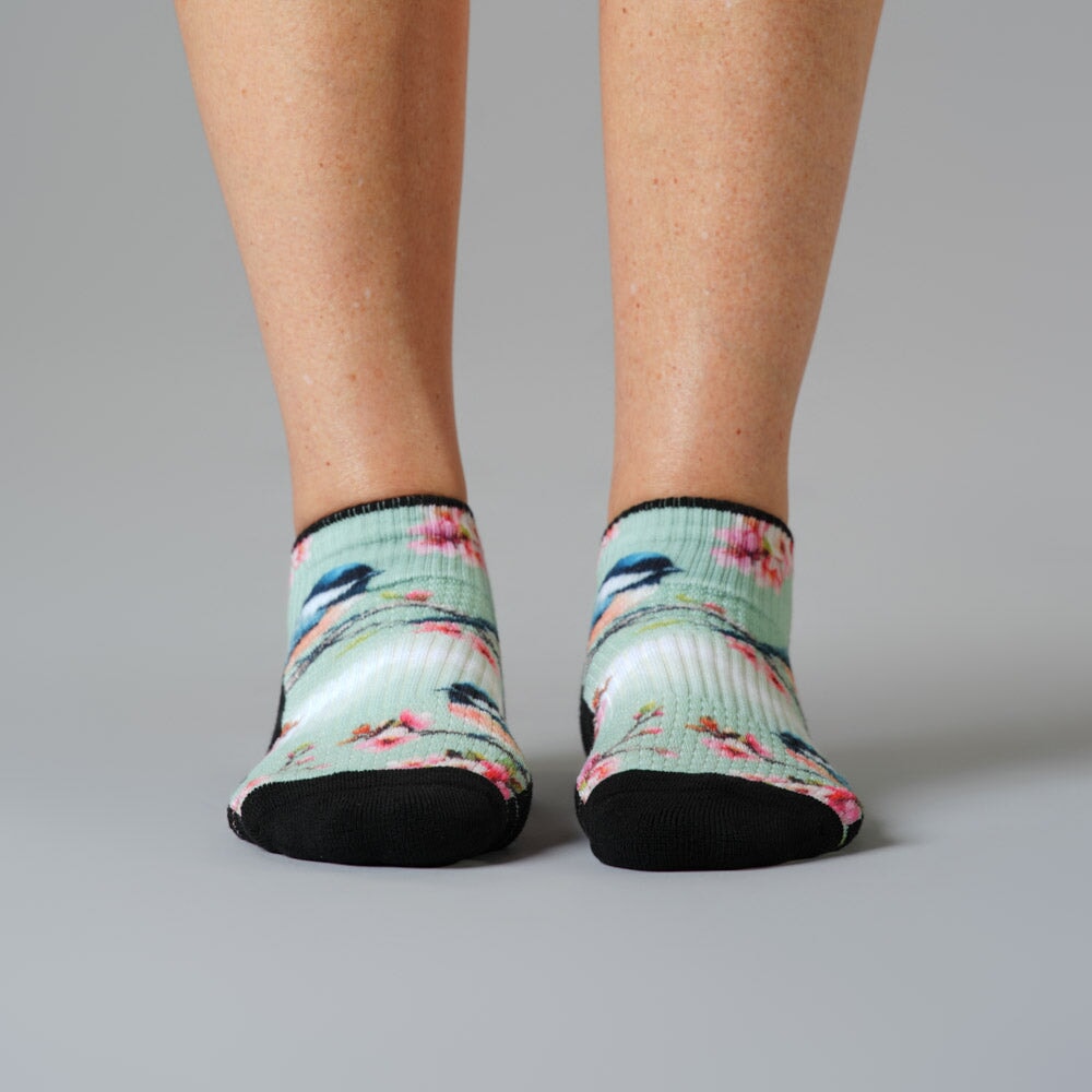 Backyard Birds Ankle Compression Socks 5-Pack Bundle