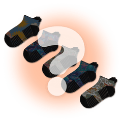 Mystery Ankle Compression Socks 5-Pack