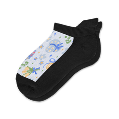 Berry Blue Ankle Socks