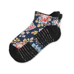 Bohemian Blue Ankle Compression Socks
