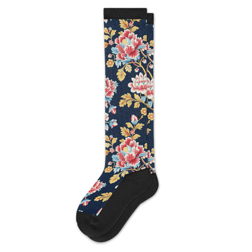 Bohemian Blue EasyStretch™ Socks