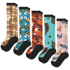 Fan Favorites Relaunch EasyStretch™ Socks 5-Pack Bundle