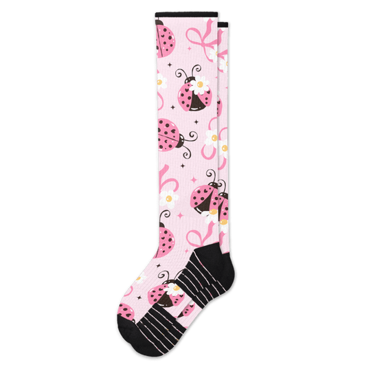 Pink Ladies Compression Socks