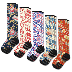 Victoria Garden Compression Socks 5-Pack Bundle