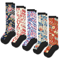 Victoria Garden EasyStretch™ Socks 5-Pack Bundle