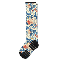 Vanilla Flora Compression Socks
