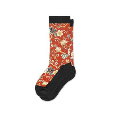 Victorian Red EasyStretch™ Socks